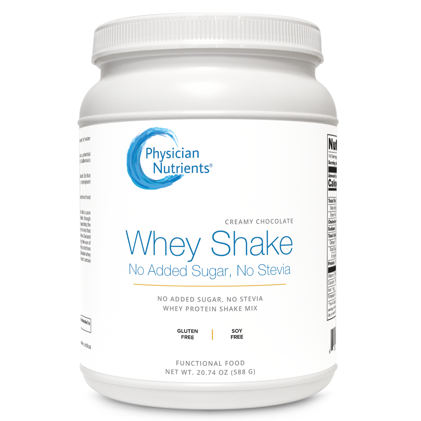 Whey Shake Creamy Chocolate - No Added Sugar, No Stevia