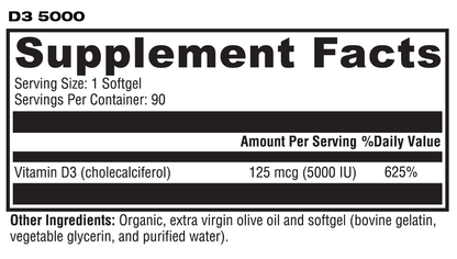 Vitamin D3 5000