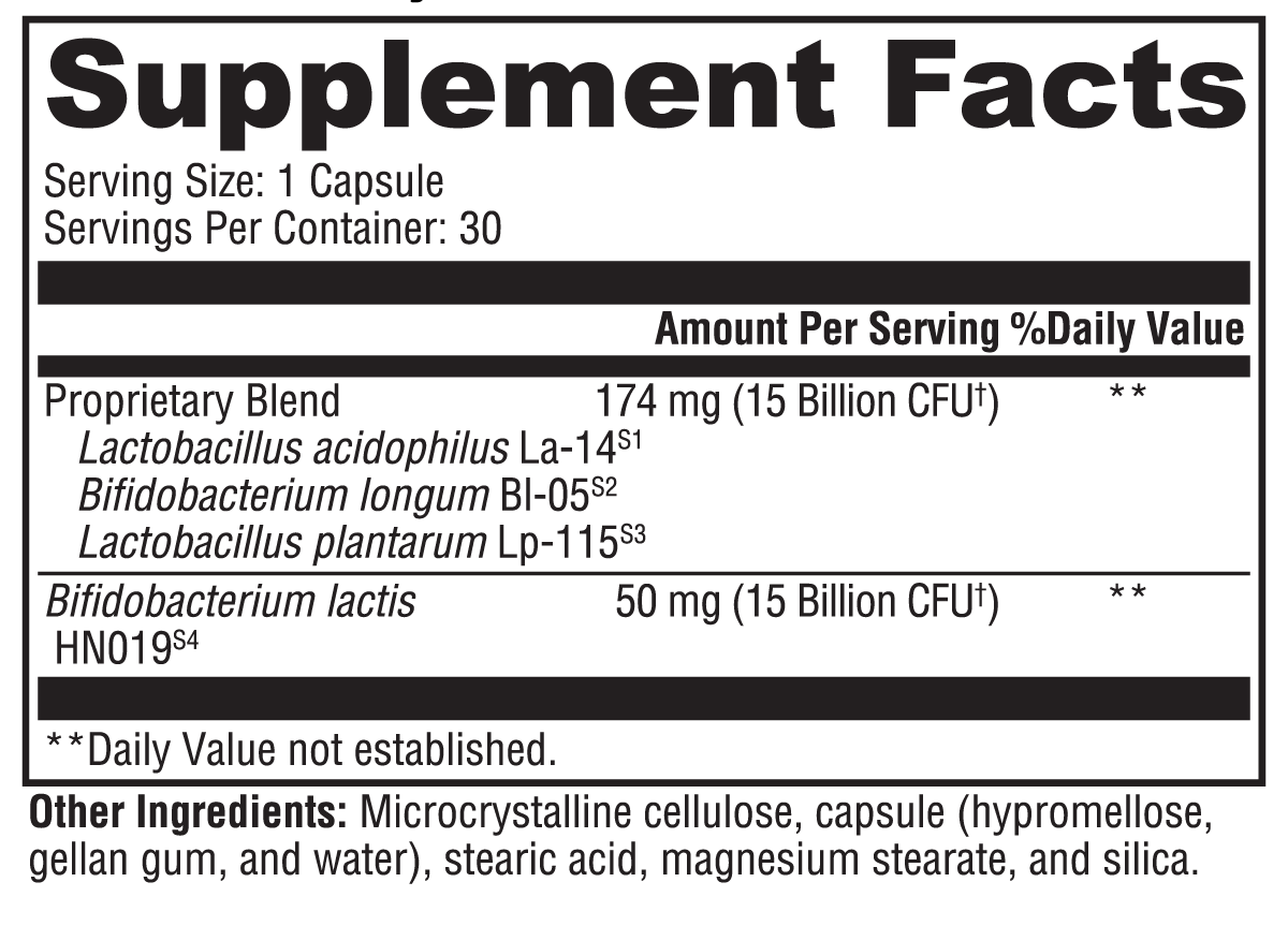 Probiotic 100B Dairy Free