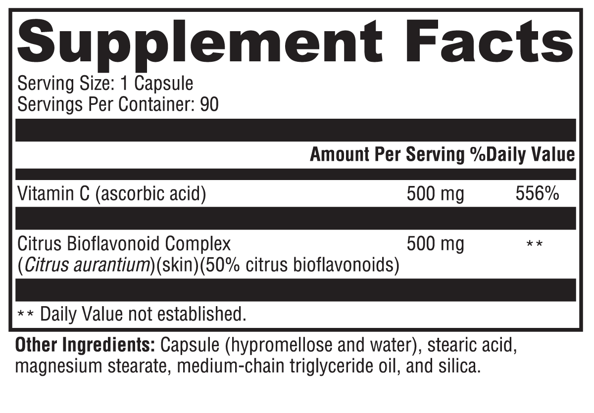 Vitamin C with Bioflavonoids