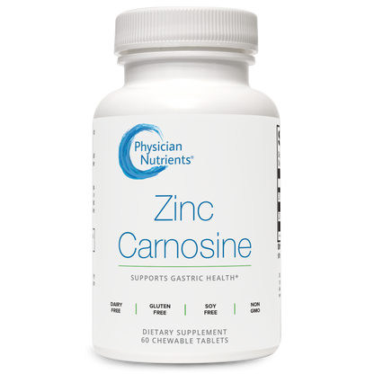 zinc l carnitina Vitamatic Carnosine with L. Reuteri 10 Billion CFU & Prebiotic Inulin 264 mg Digestive & Gut Health Support* Zinc L-Carnosine: Benefits, Dosage, and