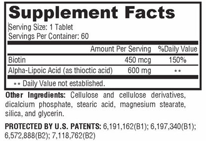 Alpha-Lipoic Acid CR - Physician Nutrients
 - 2